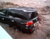 Gədəbəydə «Lexus»u selin əlindən belə aldılar