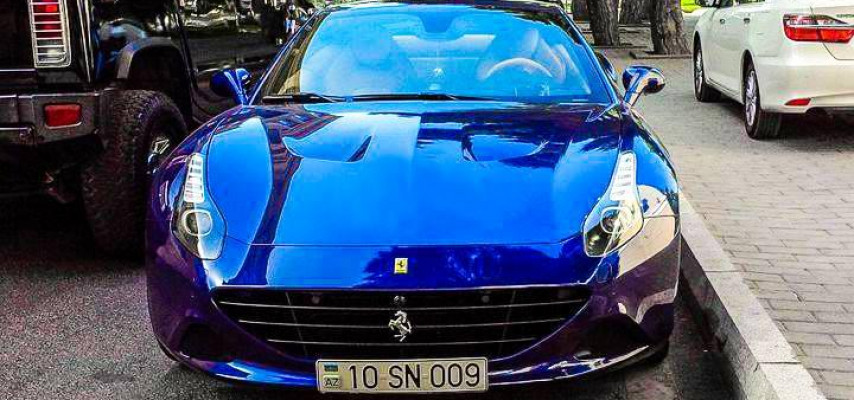 Bakıda «Ferrari» sürən tək xanım odur – FOTOLAR