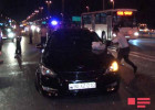 «Hyundai»la «KİA» toqquşdu; «07» də onları «qucaqladı»