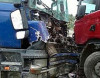 İki “Kamaz” toqquşdu - Yaralı var