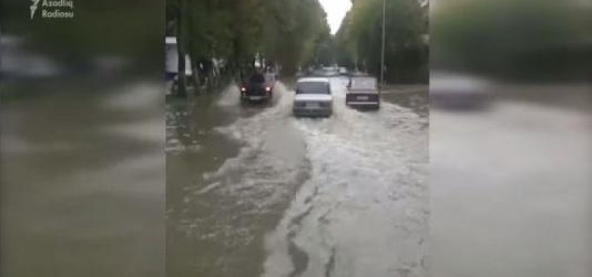 Mingəçevir su altında