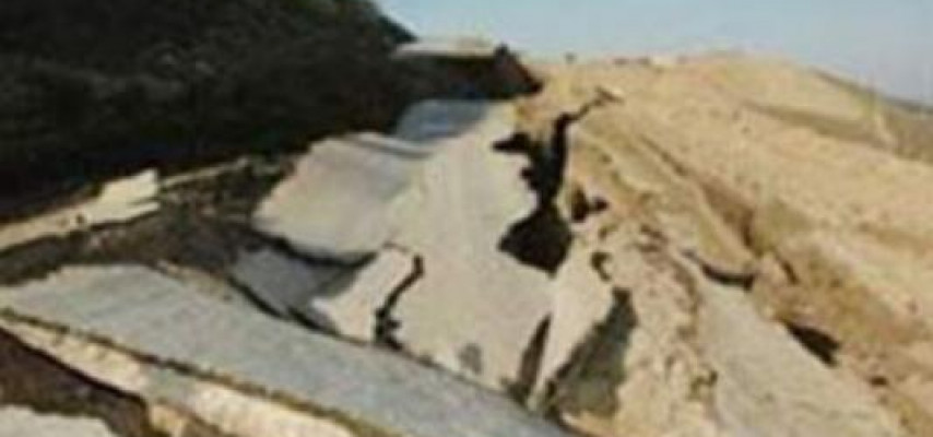 Qobustan-Şamaxı-İsmayıllı yolundakı sürüşmə ocaqları – AKTİVLƏŞDİ