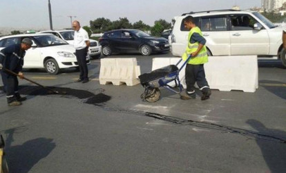 Sürüşmə davam etsə, Bakı-Sumqayıt yolu dağılacaq