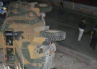 Hərbi maşın qəzaya uğradı: 13 yaralı
