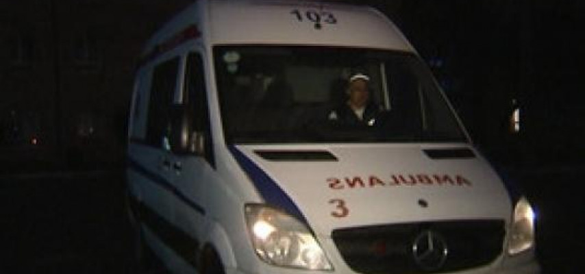 Minik maşını yük avtomobili ilə toqquşub