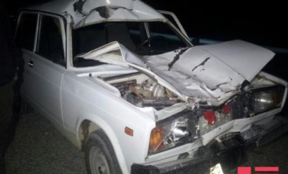 Sərxoş sürücü zəncirvari qəza törətdi