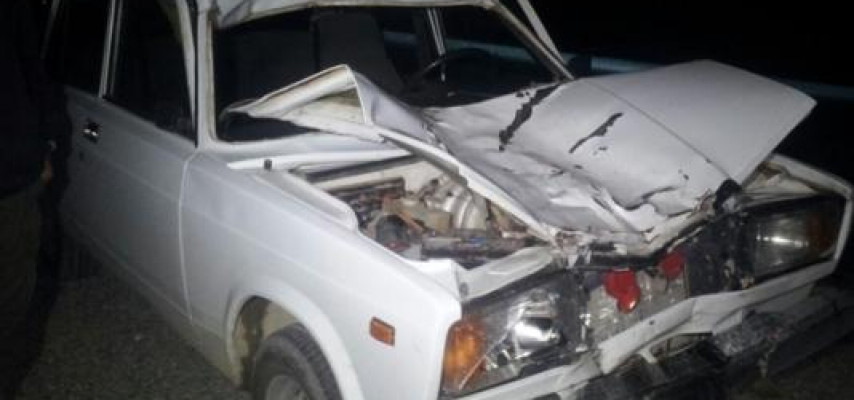 Sərxoş sürücü zəncirvari qəza törətdi