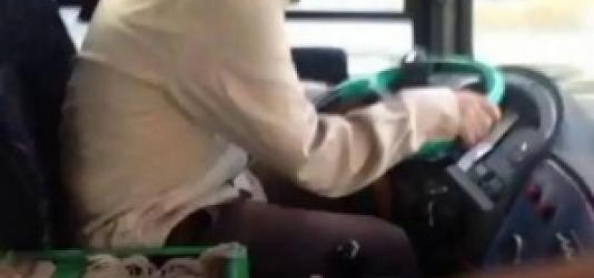 Bakıda 155 saylı avtobusun sürücüsündən özbaşınalıq