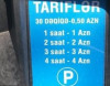 Gecələr parkomatlara ödəniş edilirmi?