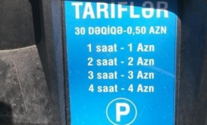 Gecələr parkomatlara ödəniş edilirmi?