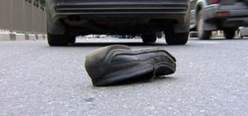 Bakıda yol polisini avtomobillə vurdular