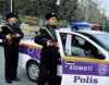 Bakı yollarında avtomatlı polislər görünməyə başladı