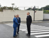 İlham Əliyev Yasamalda bağlı yolların açılışını etdi