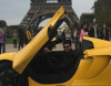 "Mclaren"lə Parisi dolaşan müğənni
