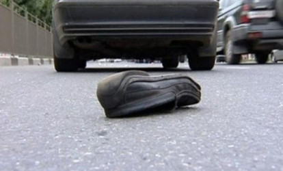 Bakıda avtobus qəza törətdi:1 ölü