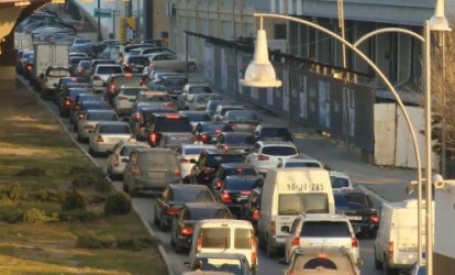 Bakı-Sumqayıt yolunda böyük tıxac əmələ gəlib