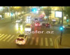 Bir videoda 3 qayda pozuntusu, 1 ağır qəza – REAL VİDEO