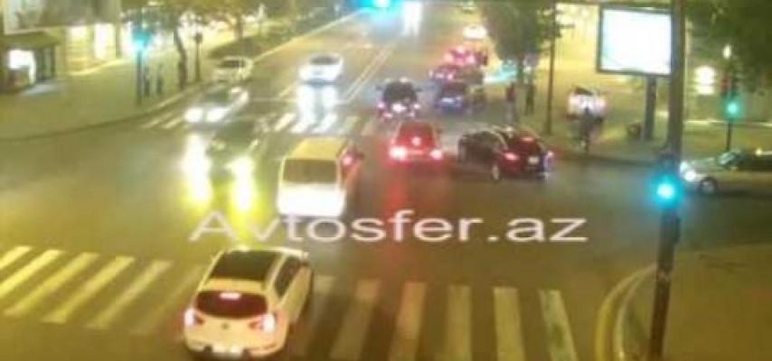 Bir videoda 3 qayda pozuntusu, 1 ağır qəza – REAL VİDEO