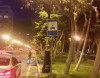 Yol polisindən qəribə hərəkət; həm nişan qoyublar, həm də qovurlar
