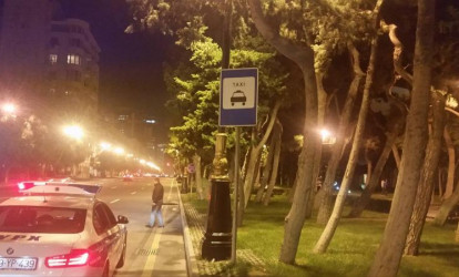 Yol polisindən qəribə hərəkət; həm nişan qoyublar, həm də qovurlar