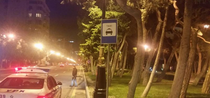 Yol polisindən qəribə hərəkət; həm nişan qoyublar, həm də qovurlar