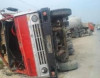 “KAMAZ” aşdı:1 ölü, 1 yaralı