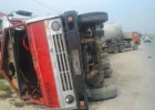 “KAMAZ” aşdı:1 ölü, 1 yaralı