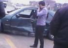 DİN-in maşını qəzaya düşdü