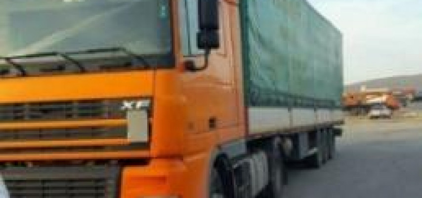 Silahlı şəxslərin qaçırdığı Azərbaycana məxsus yük avtomobili tapıldı