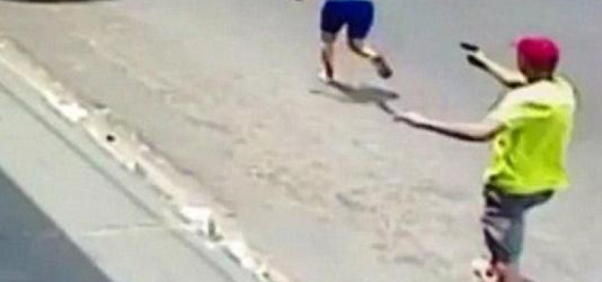 Küçədə dəhşət: polis zabiti arvadına 11 atəş açdı   - 18+