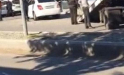 Yol polisi ilə hərbçi arasında evakuator qalmaqalına RƏSMİ CAVAB