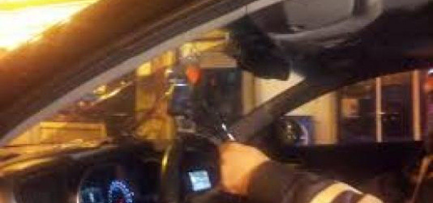 «Avtoş»dan film kimi ŞOU – Yol polislərini aeroport yoluna qədər «dartdı»