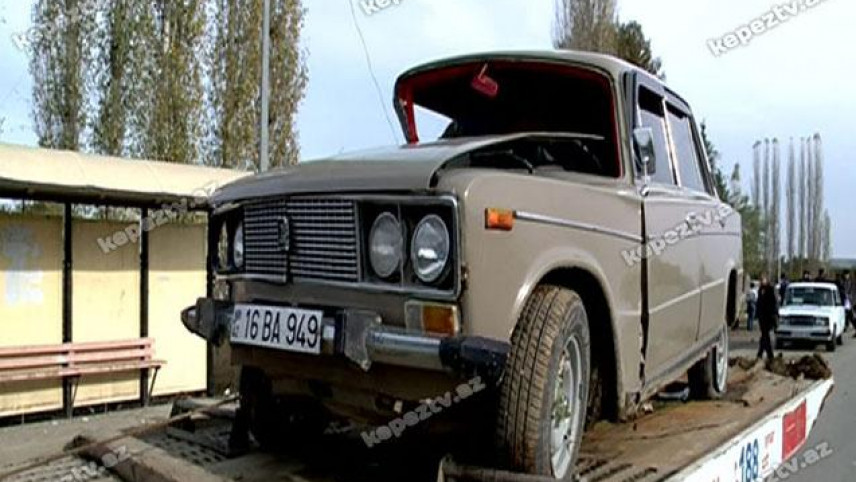 «Mercedes» «VAZ»la toqquşdu - 3 yaralı