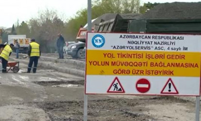 Sürücülərin nəzərinə: bu yollar bağlıdır