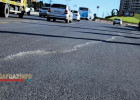 Sumqayıt yolu yenə çökür – FOTO