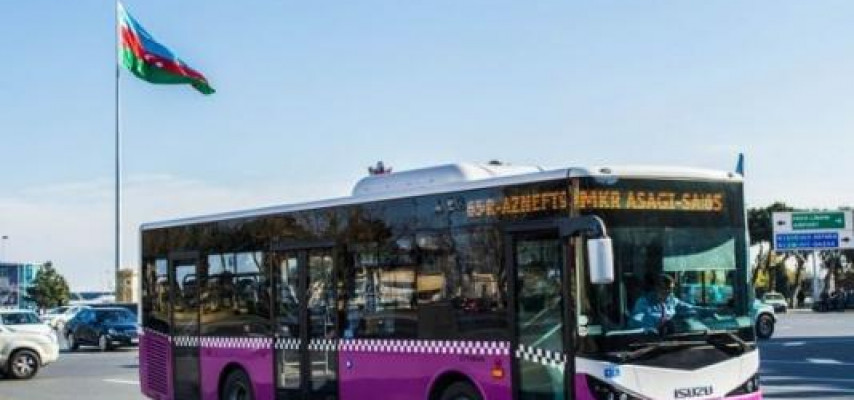 Bakıda avtobuslar yoxlanılır