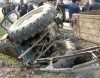 Traktor yol kənarına aşdı - Sürücü ağır yaralandı
