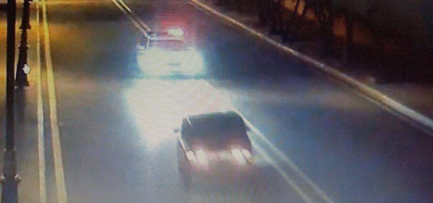 Bakıda yol polisinə «protiv» gedən «avtoş»dan