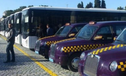 Sumqayıta yeni avtobus və taksilər gətirildi