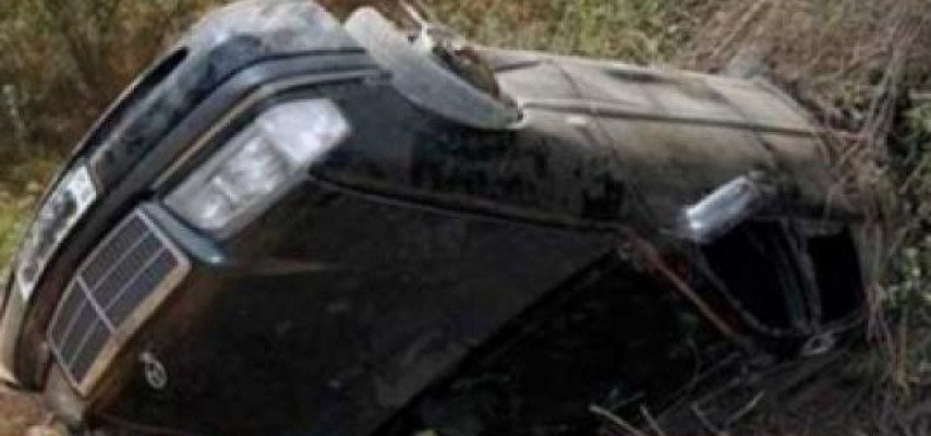 İsmayıllıda "Mersedes" aşdı: 1 ölü, 3 yaralı