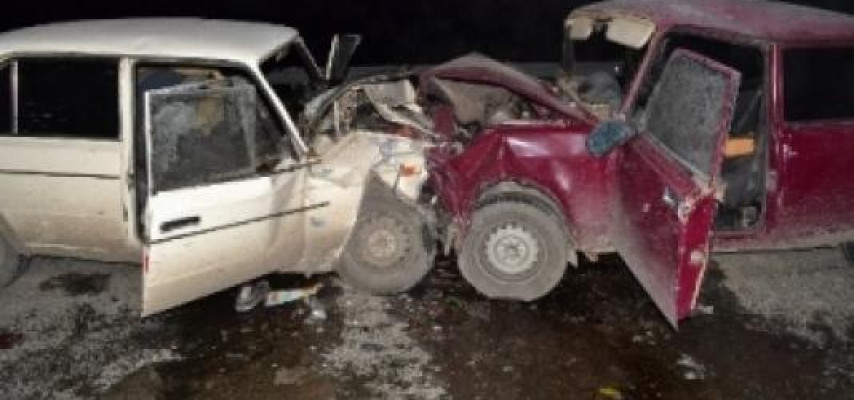 Tovuzda iki “VAZ” toqquşdu: 2 yaralı