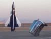 F-16, avtomobil və qolf maşınından möhtəşəm şou