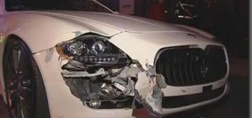 “BakuBus”un avtobusu “Maserati” ilə toqquşdu