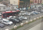 Bakıda biabırçılıq – Avtobus dayanacağına parkomat qoydular