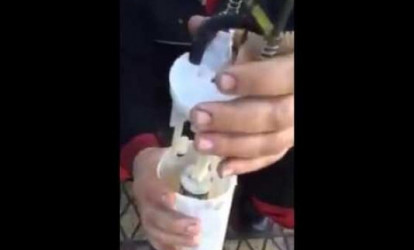 Baxın görün Azərbaycanda benzinin içindən nələr çıxır