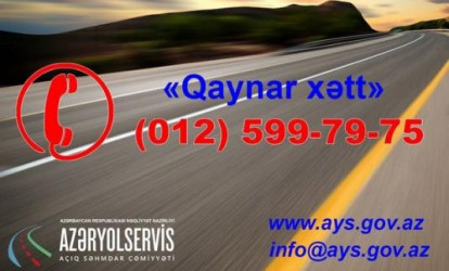 “Qaynar xətt”ə son bir ay ərzində 93 zəng daxil olub