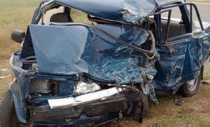 Göygöldə «Kamaz»la «VAZ» toqquşdu: 1 ölü