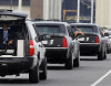 Obamanın korteji – 30 motosiklet, 70 avtomobil