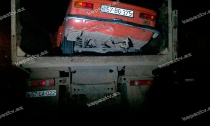Şəmkirdə yol qəzası: ölən var