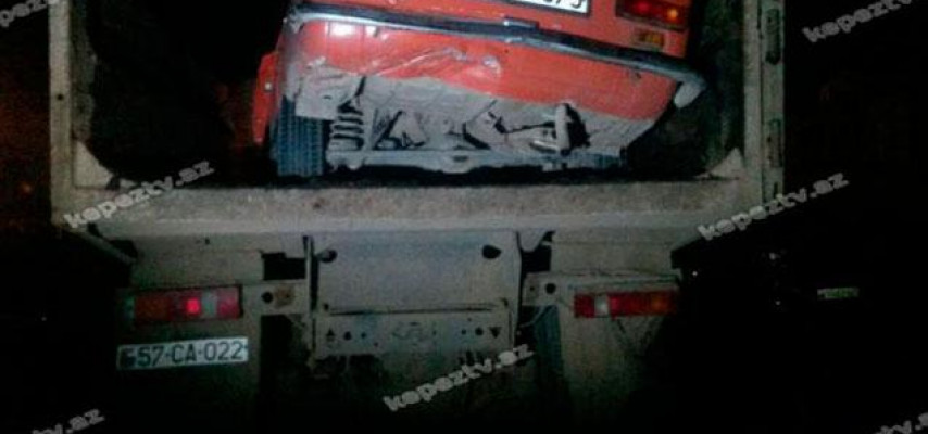 Şəmkirdə yol qəzası: ölən var